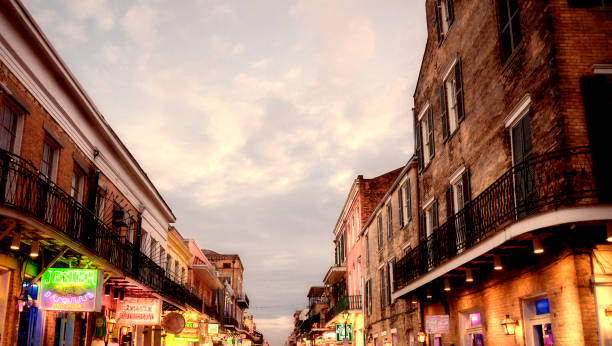 istock Bourbon street, New Orleans. 1293186475