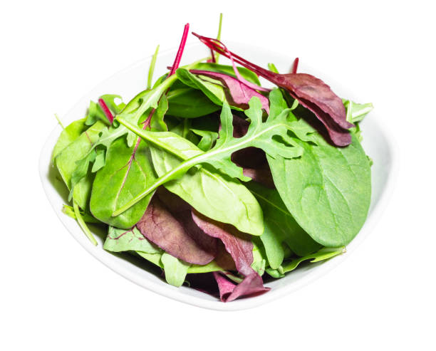 istock various leaves of leafy vegetables in white bowl 1293190395
