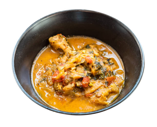 istock cooked Chakhokhbili dish in black bowl cut out 1293192279