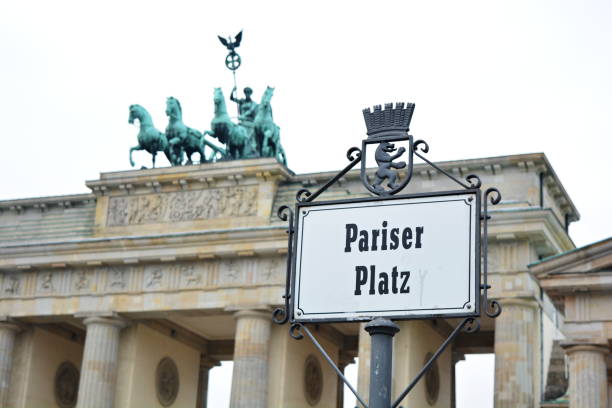 istock Pariser Platz at the Brandenburg Gate Berlin 1293194326