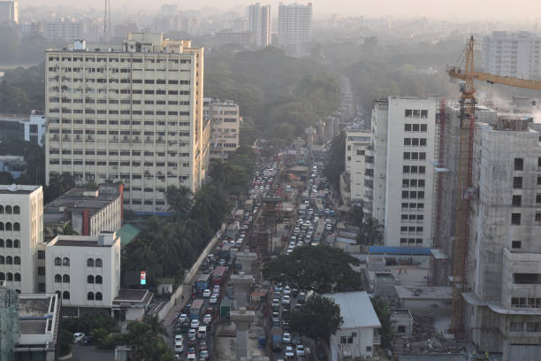 istock Traffic Jam in the city road 1293199980