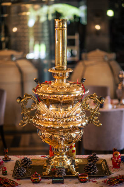 istock Russian Tea Traditional Kettle Close-Up 1293208442