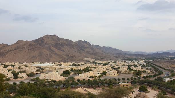 istock Villas in Hatta surrounded by Al Hajar Valley Mountains 1293212434