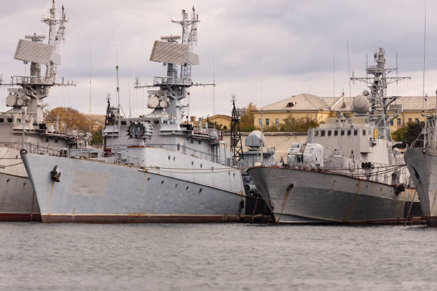 istock The arrested Ukrainian ships in Sevastopol 1293213008