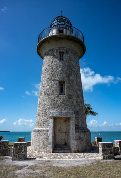 istock Looking up at Boca Chita Lighthouse 1293220496