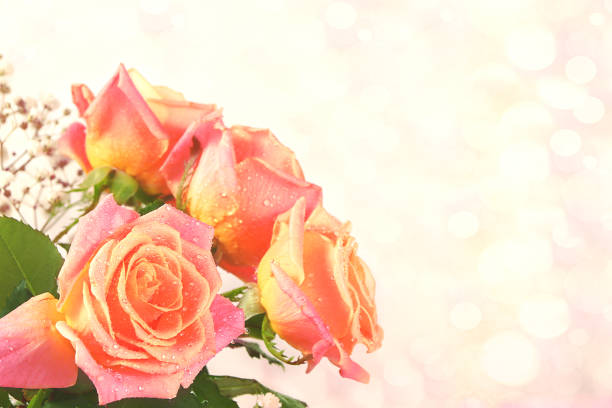 istock x-defaultAbstract spring card for valentines day, womens day or mothers day, background. Creative modern bouquet, minimal concept of holiday, happy birthday, gift for loved ones, banner, 1293220515
