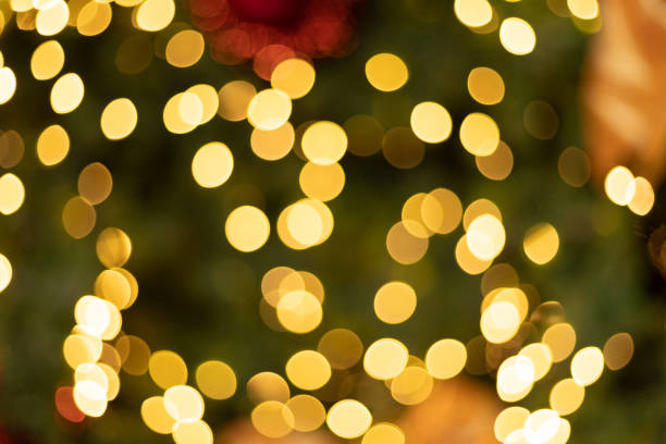 istock Christmas bokeh light abstract , Christmas background pattern concept. 1293252523
