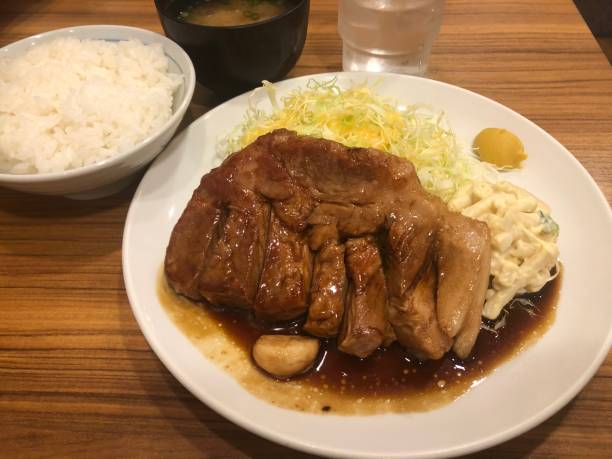 istock Japanese food, TONTEKI 1293254647