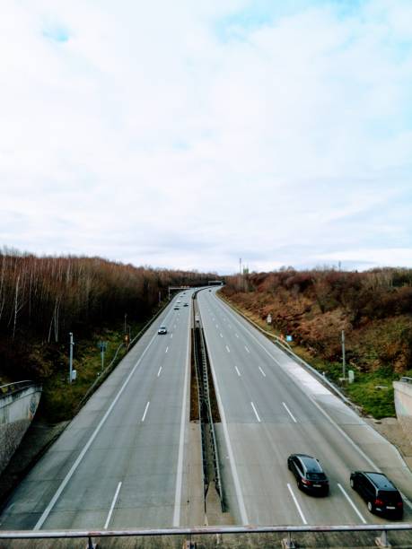 istock German Autobahn A7 at Dresden 1293262990