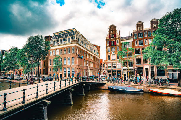 Old town of Amsterdam