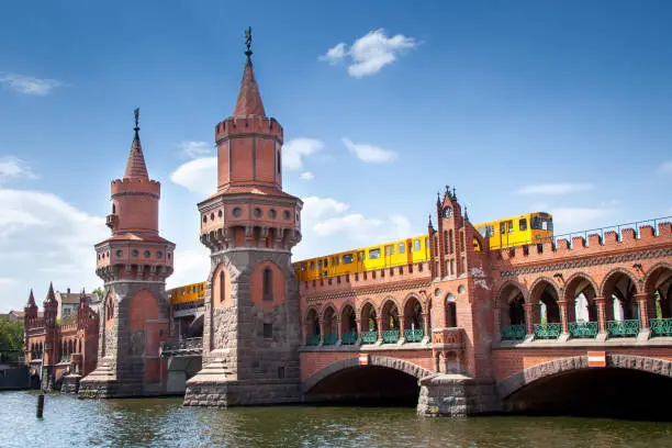 The OberbaumBrücke in Berlin