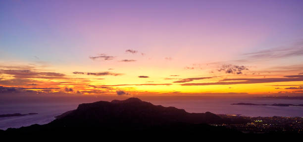 istock City under the colorful sky at sunset 1293274552