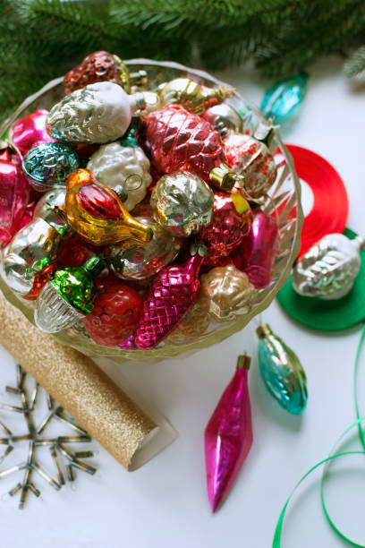 istock New Years Christmas old retro glass ornaments 1293304924