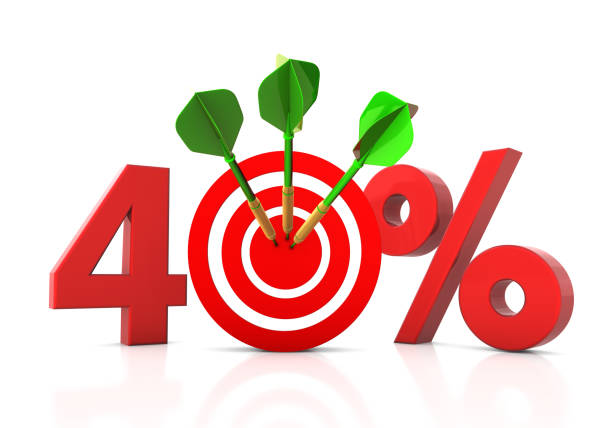 istock Target 40, success and achievement concept 1293307816