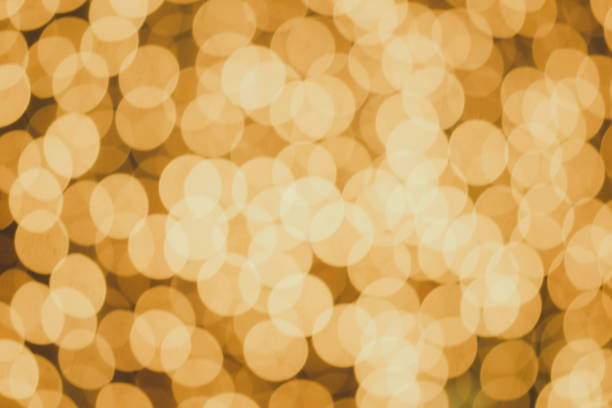 istock Blur background of beautiful overlay bokeh orange or yellow light texture 1293312074