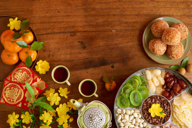 istock Table prepared for Chinese New Year 1293312906