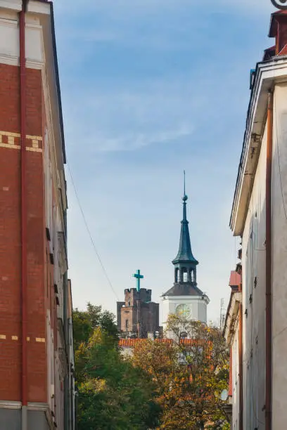 Photo of Poland, Upper Silesia, Gliwice, historic Town Houses in the Centre