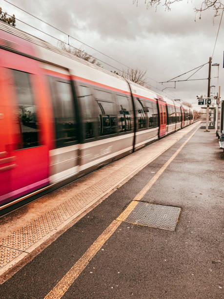 istock High-speed train coming in station 1293315759
