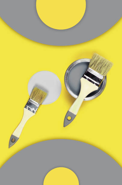 istock Can of color paint. 1293323006
