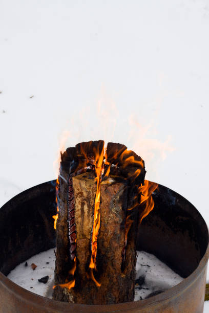 istock One Log Bonfire - After 20 Minutes 1293332096