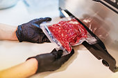 Processing Wild Game Mule Deer Meat in Western Colorado Following Hunting Harvest Photo Series