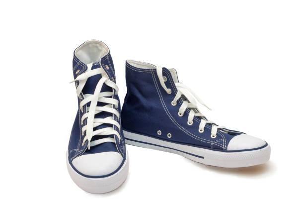 istock Athletic shoes - men's sneakers on a white background. 1293341641