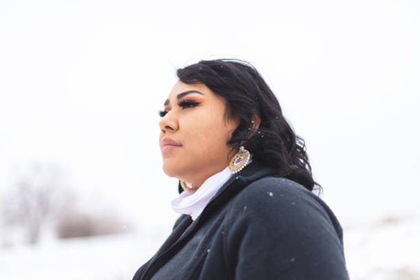 Generation Z Female of Native American Ethnicity