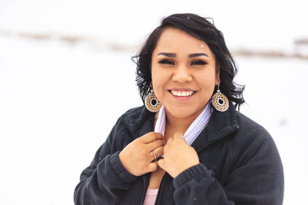 istock Generation Z Female of Native American Ethnicity 1293357632