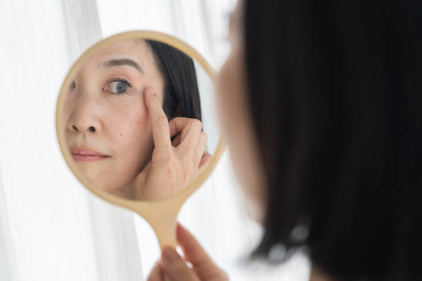 istock Image of women's skin care 1293362378