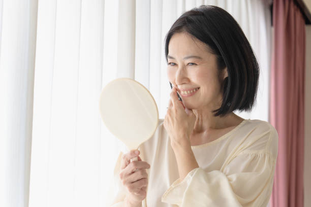 istock Image of women's skin care 1293362392