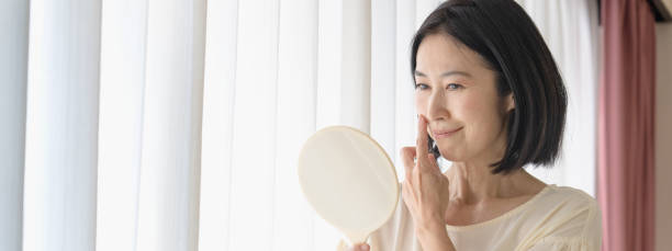 istock Image of women's skin care 1293362413