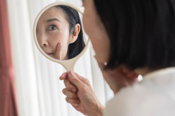 istock Image of women's skin care 1293362975