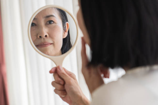 istock Image of women's skin care 1293363011