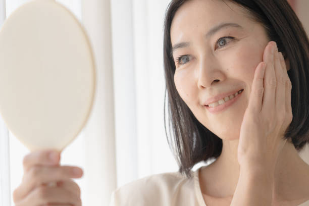 istock Image of women's skin care 1293363014