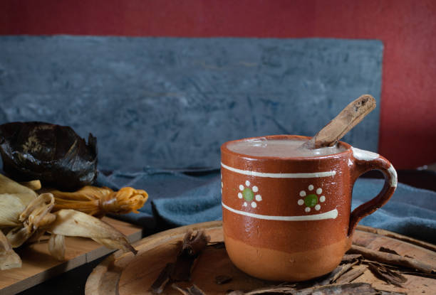 istock Atole champurrado traditional Mexican drink 1293365208