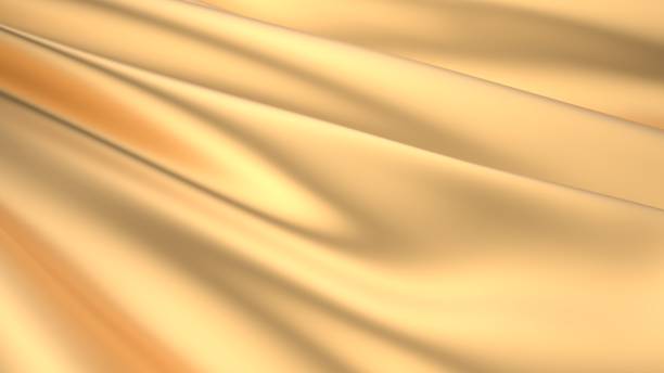 istock 3D illustration of a golden draped background 1293376148