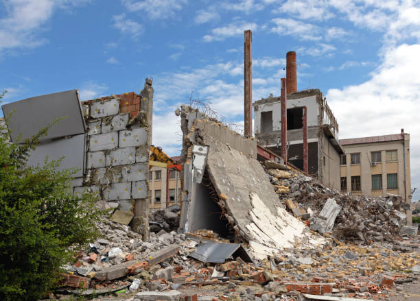 istock Demolition Old Factory 1293378834