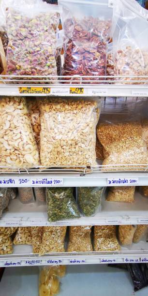 Nuts And Dried Fruits on shelf