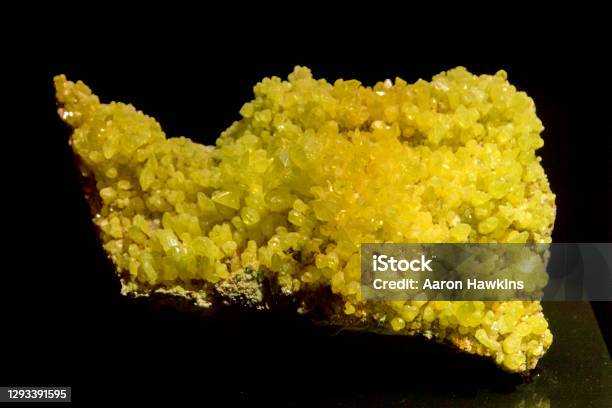 Example Of Sulphur Stock Photo - Download Image Now - Sulphur, Mineral, Gemstone