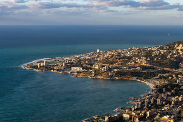 istock Jounieh View at Sunset From Harrisa 1293395365