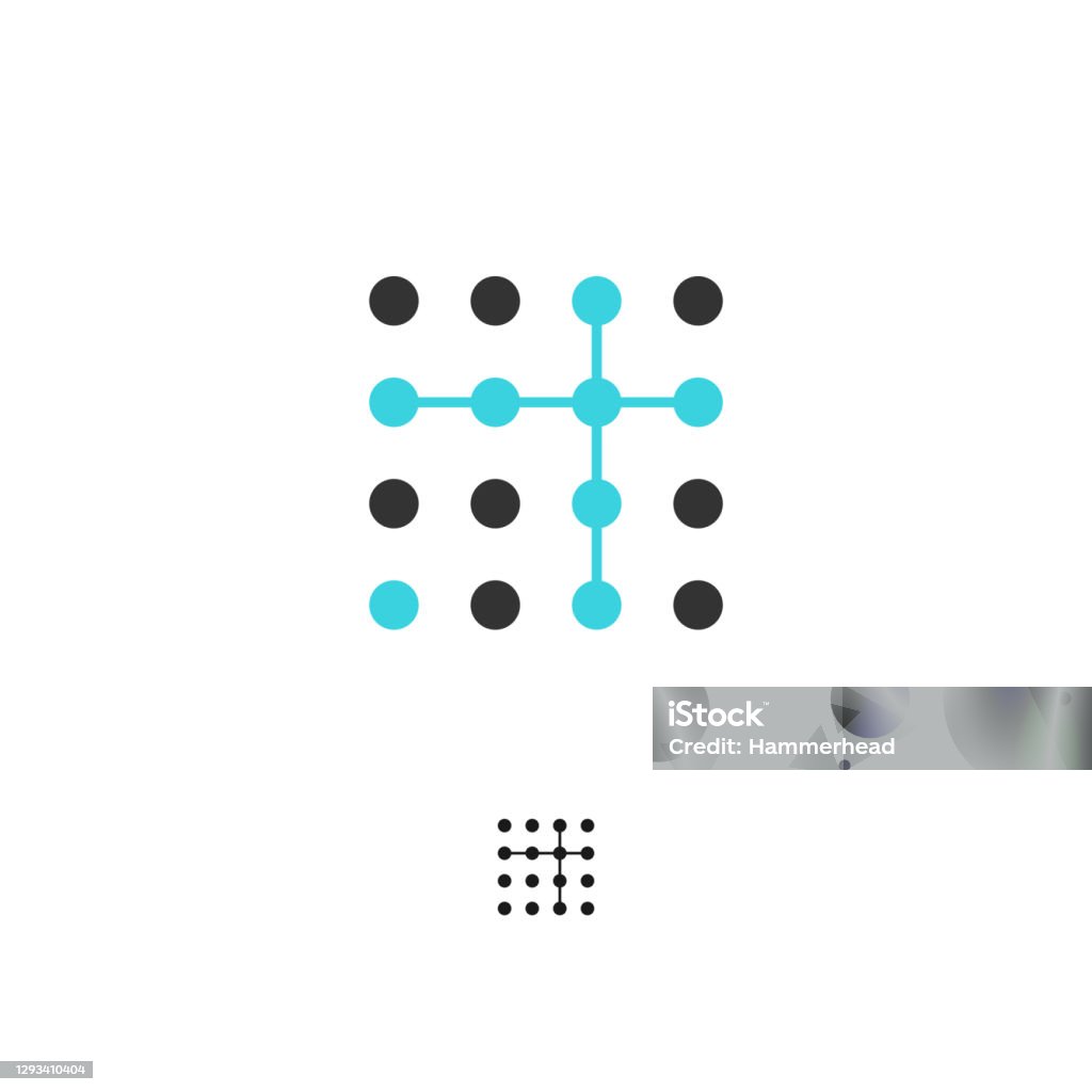 Rectangle Dot Logo Stock Illustration - Download Image Now - Abstract ...