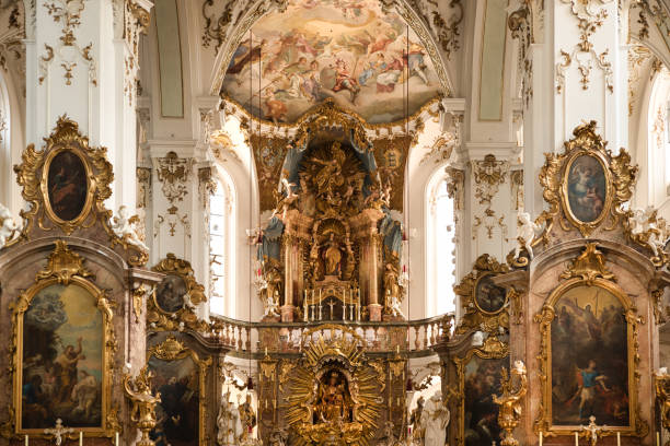 istock Famous cloister of Andechs from inside 1293412593