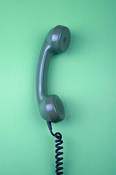 istock Old rotary telephone handset 1293427904
