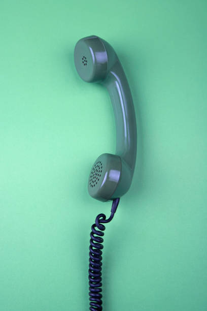 istock Old rotary telephone handset 1293428695