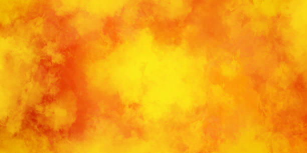 istock Orange abstract grunge pastel paint background 1293429091