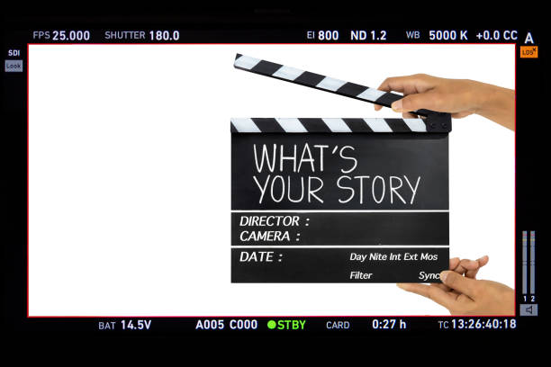 What's your story text title on film slate