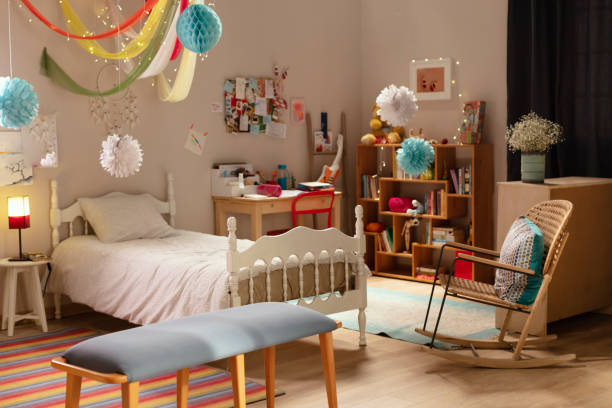 istock Girl Room at Night 1293437614