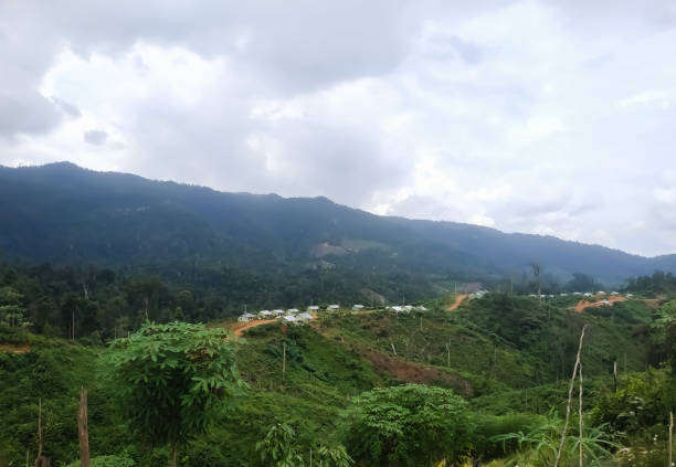istock Village in the hills 1293442736