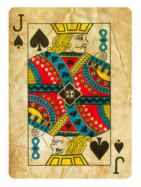 istock Jack Of Spades old playing card - Isolated 1293462233