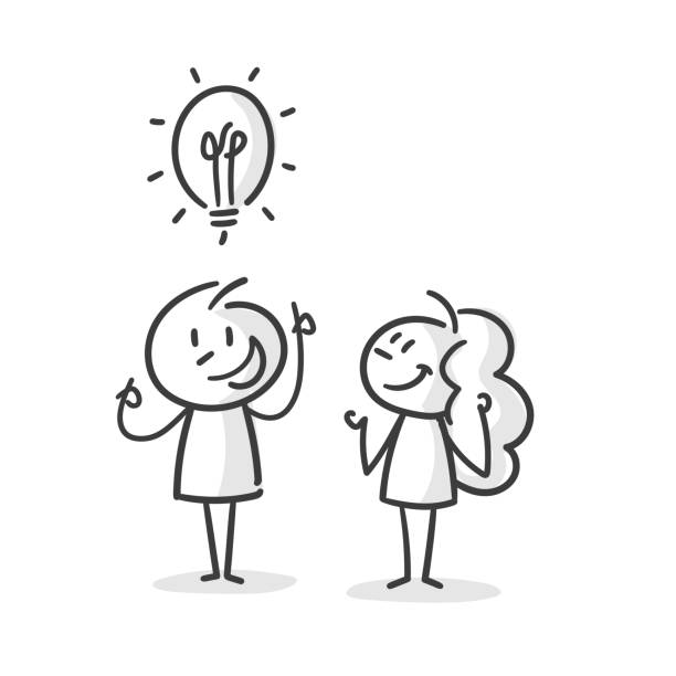 Stick Man Intellect 3,100+ Stick Man Thinking Stock Illustrations, Royalty-Free Vector ...